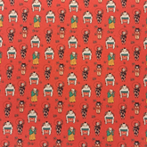 Tissu numérique Mickey Mouse couleur chocolat 100 % coton 145 cm de large, idéal pour l'artisanat, le matelassage, la couture, la confection de vêtements et les loisirs créatifs pour enfants